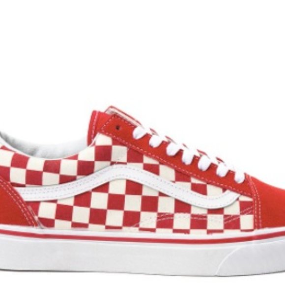 RED OLD SKOOL VANS - Picture 1 of 1